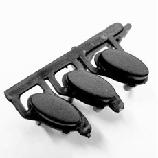 PETITS BOUTONS X3 pour PANNEAU CONTROLE du Kit PC100 - CBE