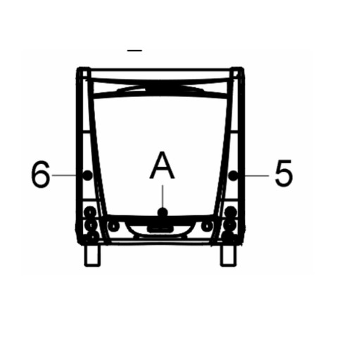 Angle arrière droit angle ht.2 m436  - TRIGANO