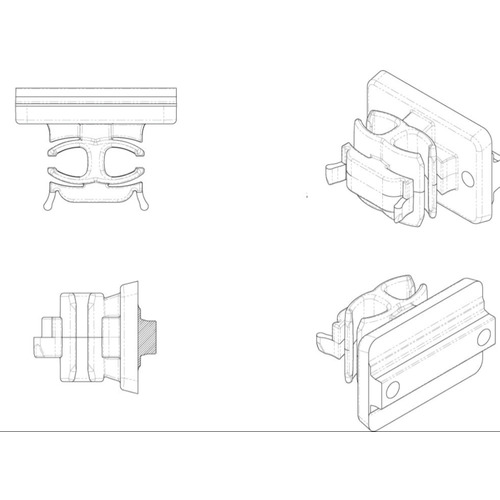 Glisseur de rail lit Pavillon Version A - CHAUSSON CHALLENGER - TRIGANO