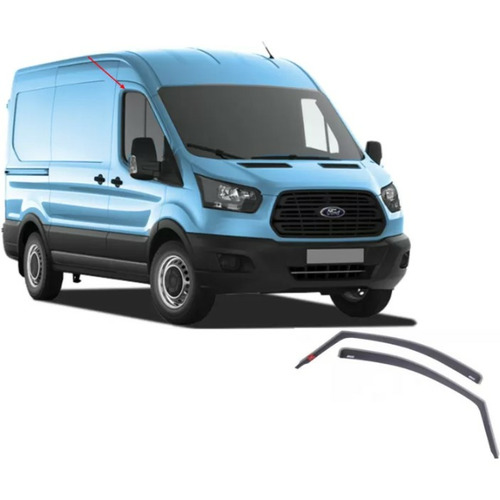 Déflecteur de vitre | Ford Transit Custom - à partir de 2013 - AEROLIFT