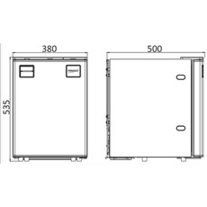 Miniature Réfrigérateur à compression 50 L- OSCULATI N° 1
