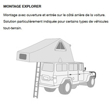 Miniature Tente de toit - OVERZONE NINO CIRANI - 220 X 180 - LARGE EXPLORER - VERT - AUTOHOME N° 5