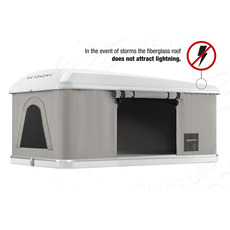 Miniature Tente de toit Airlander - SMALL - 210 X 130 - COQUE BLANCHE - AUTOHOME N° 10