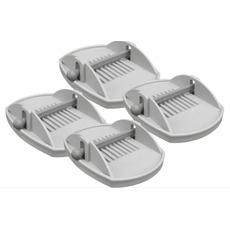 Miniature Patins de verrins x 4 - KAMPA N° 2