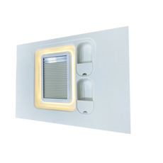 Miniature CADRE INTERIEUR AVEC STORE OCCULTANT & MOUSTIQUAIRE - 300 X 450 - AVEC LED - MASIS N° 2