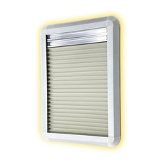 Miniature CADRE INTERIEUR AVEC STORE OCCULTANT & MOUSTIQUAIRE - 300 X 450 - AVEC LED - MASIS N° 3