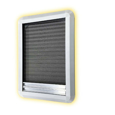 Miniature CADRE INTERIEUR AVEC STORE OCCULTANT & MOUSTIQUAIRE - 450 X 450 - AVEC LED - MASIS N° 4