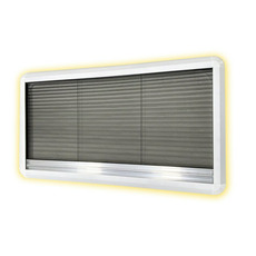 Miniature CADRE INTERIEUR AVEC STORE OCCULTANT & MOUSTIQUAIRE - 850 X 450- AVEC LED - MASIS N° 1