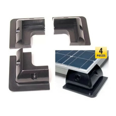 Miniature Kit cornières d’angle panneau solaire - Noir  - MASIS N° 2