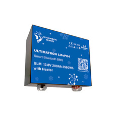 Miniature Batterie Lithium Sous Siège de 12.8V 200Ah LiFePO4 Smart BMS Avec Bluetooth et chauffage intégré - ULTIMATRON N° 3