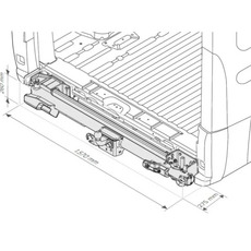 Miniature Bras pivotant pour porte-vélos d'attelage - VéloSwing -  X250 / X290 - THULE N° 8