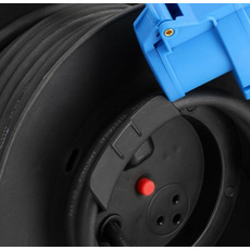 Miniature Enrouleur 25m - avec fiche CEE et prise coudée - HABA N° 6