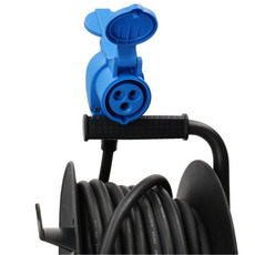 Miniature Enrouleur 25m - avec fiche CEE et prise coudée - HABA N° 9