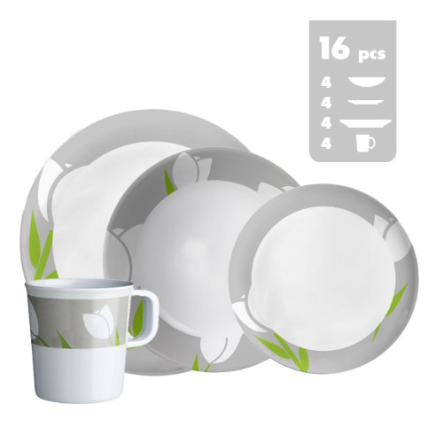 Set de vaisselle -  TULIP - BRUNNER -