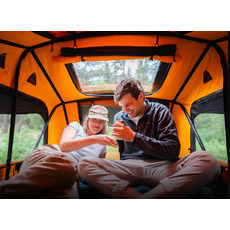 Miniature Tente de toit - LITE 2.0 - ORANGE - TentBox N° 10