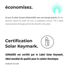 Miniature Chauffage solaire - SUNAERO - 1000 W - SOLAR BROTHER N° 13