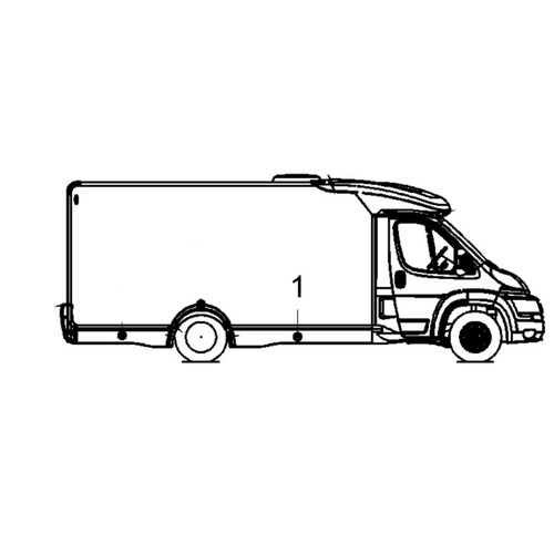 BAS DE CAISSE AVANT DROIT POUR CHAUSSON BEST OF 28 DE 2014 - - TRIGANO