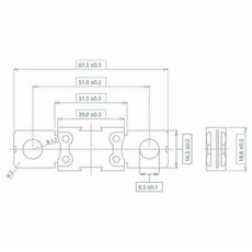 Miniature MEGA FUSIBLE 175A - MTA - N° 1