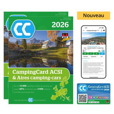 Miniature GUIDE CAMPING & AIRES DE CAMPING CAR + CARTE ACSI  - 2026 N° 1