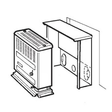 Miniature Niche de protection thermique S 2200 pour encastrement -  Gris titane - TRUMA N° 2