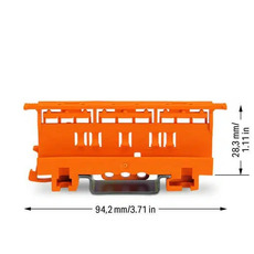Miniature Adaptateur de fixation - 221-510 - WAGO N° 1