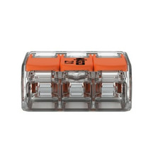 Miniature Borne de raccordement 3 câbles avec levier - A L'UNITE - 221-413 - WAGO N° 2