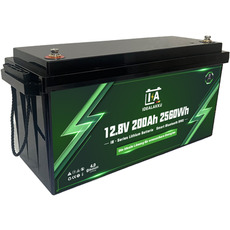 Miniature Batterie au lithium IB SERIES LiFePO4 12 V 200 Ah  Smart BMS avec Bluetooth - IDEALAKKU N° 2