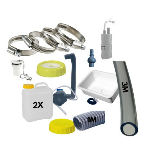 PACK EAU COMPLET 12V – INSTALLATION EAU PROPRE & USÉE 