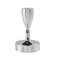 Lampe de lecture LED 12V avec interrupteur et tête orientable 360° - ARGENT - LUMIERE FROIDE