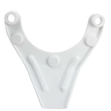 Miniature Déflecteur plastique pour évacuation de condensats chauffage gasoil - BLANC N° 0