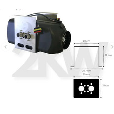 Miniature Support de montage pour chauffage suspendu 4KW - AUTOTERM N° 3