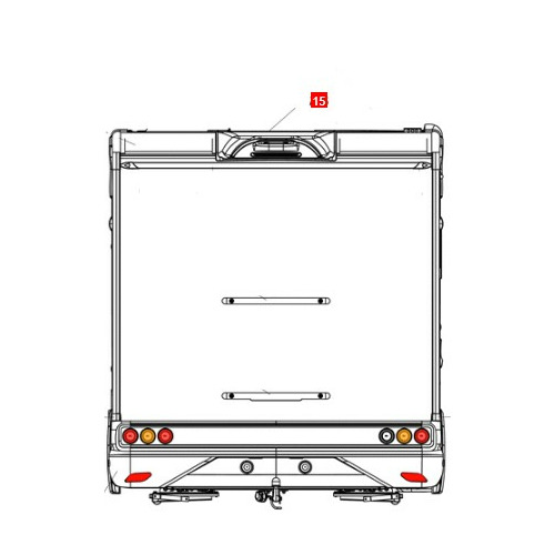 SUPPORT POUR FEU STOP SANS CAMERA - TRIGANO