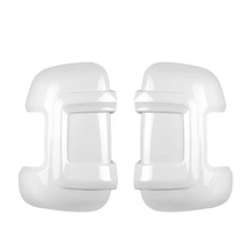 Miniature Coque rétroviseur blanches pour Fiat DUCATO jusqu'à 2024 - Bras court - CARBEST - N° 1