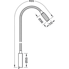 Miniature Liseuse flexible 12/24 V - CARBEST - N° 2
