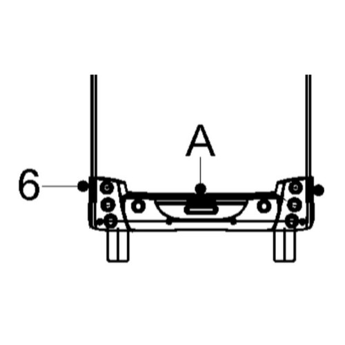 Angle de pare choc arrière gauche - N°6 - Challenger Genesis 51 de 2010 - TRIGANO