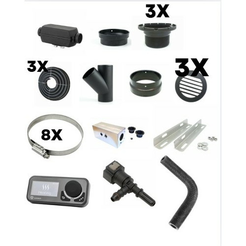 Kit Renault Master L3H3 - L4H3- montage exterieur - AUTOTERM