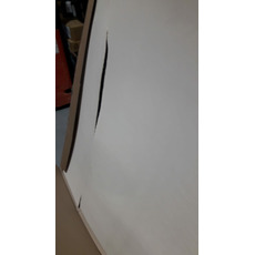 Miniature ATTENTION Produit imparfait | Panneau de couverture Galoway II - Grain cuir beige N° 4