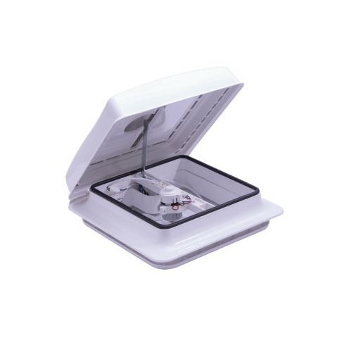 Lanterneau 28 x 28 avec ventilateur - BLANC