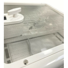 Miniature Lanterneau 28 x 28 avec ventilateur - BLANC N° 1