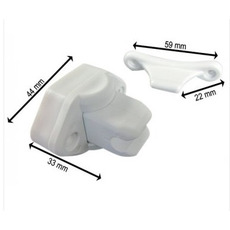 Miniature ATTENTION Produit imparfait | ARRÊT DE PORTE ARTICULE BLANC N° 2