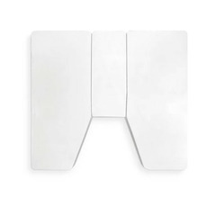 Miniature Drap-housse en jersey 2x70/90x180/210 cm + 30/50x120/145 cm (ensemble 3 pièces)  - BLANC - WALRA  N° 0