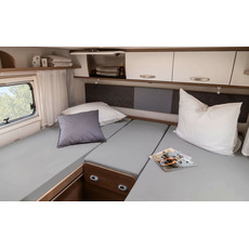 Miniature Drap-housse en jersey 2x70/90x180/210 cm + 30/50x120/145 cm (ensemble 3 pièces) - GRIS - WALRA N° 3