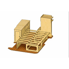 Miniature Pack meuble aménagement COZY pour -Ford custom (2013-2024) N° 3