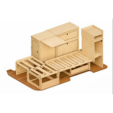 Miniature Pack meuble aménagement COZY pour -Ford custom (2013-2024) N° 9