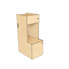 Miniature Meuble colonne -Ford custom (2013-2024) N° 1