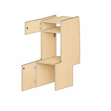 Miniature Meuble colonne -Ford custom (2013-2024) N° 2