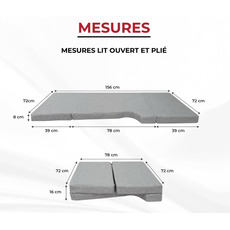Miniature Lit avant pour Mercedes Sprinter (2006-2017)  - K'FOAM  N° 4