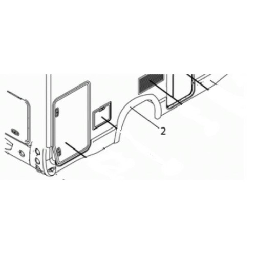 Carénage latéral de bas de caisse – Chausson Welcome 610 (2016) - TRIGANO