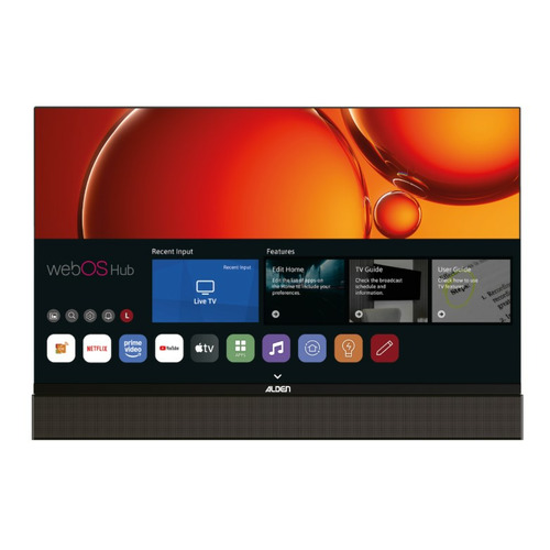 Téléviseur SMART Sound System WebOS TV FullHD ALDEN 22’’ - Barre de Son intégrée - ALDEN