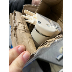 Miniature ATTENTION Produit imparfait | STORE REMIFLAIR I 1300 X 800MM ARGENT BOITIER CREME N° 4